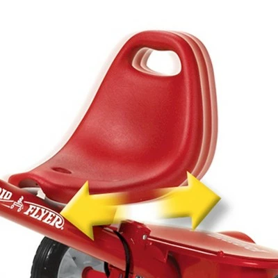 Radio Flyer Steer and Stroll Trike - Red 2 Radio Flyer Steer and Stroll Trike - Red