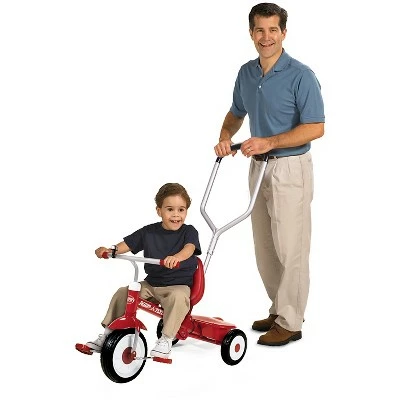 Radio Flyer Steer and Stroll Trike - Red 6 Radio Flyer Steer and Stroll Trike - Red - Image 5