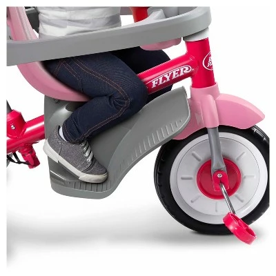 Radio Flyer 4-in-1 Stroll 'N Trike Red 6 Radio Flyer 4-in-1 Stroll 'N Trike Red - Image 4