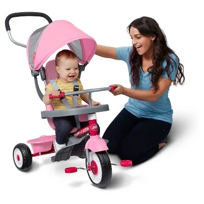Radio Flyer 4-in-1 Stroll 'N Trike Red 12 Radio Flyer 4-in-1 Stroll 'N Trike Red - Image 10