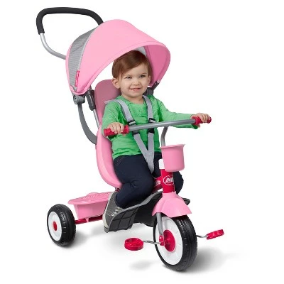 Radio Flyer 4-in-1 Stroll 'N Trike Red 17 Radio Flyer 4-in-1 Stroll 'N Trike Red - Image 15