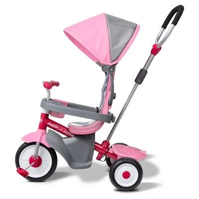 Radio Flyer 4-in-1 Stroll 'N Trike Red 23 Radio Flyer 4-in-1 Stroll 'N Trike Red - Image 21