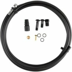 Tektro Disc Brake Hydraulic Hose Kit - With Banjo Unit, 5.5mm Hose, 2000mm