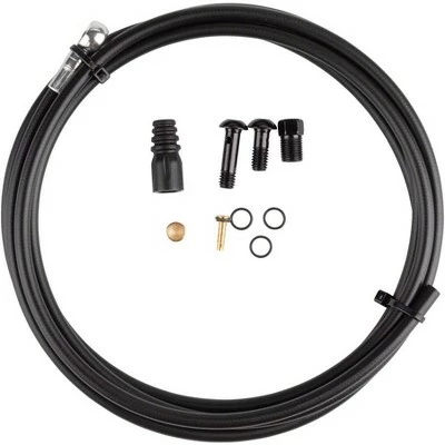 Tektro Disc Brake Hydraulic Hose Kit - With Banjo Unit, 5.5mm Hose, 2000mm 3 Tektro Disc Brake Hydraulic Hose Kit - With Banjo Unit, 5.5mm Hose, 2000mm